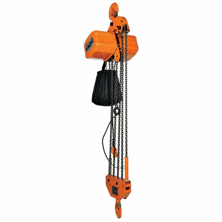 Vestil Econ Chain Hoist, Container, 10K, 1 Phase H-10000-1